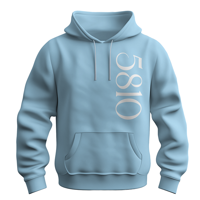 "5810" Hoodie Large Side