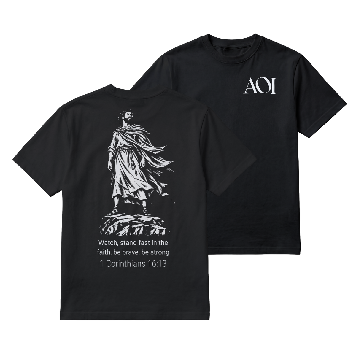 Stand Fast 1 Corinthians 16:13 9 ( only available in black)